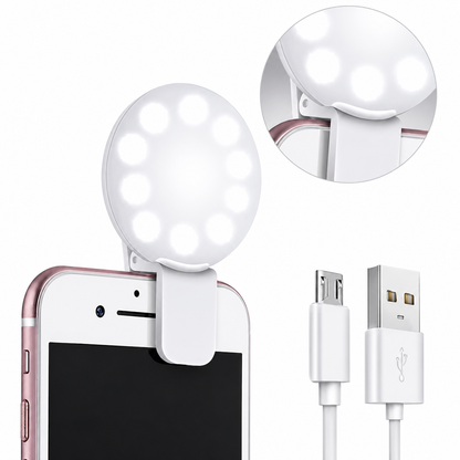 GlowPro Clip-On led Selfie Light