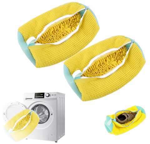 Lazy Fluffy Shoes Laundry Wash Bag