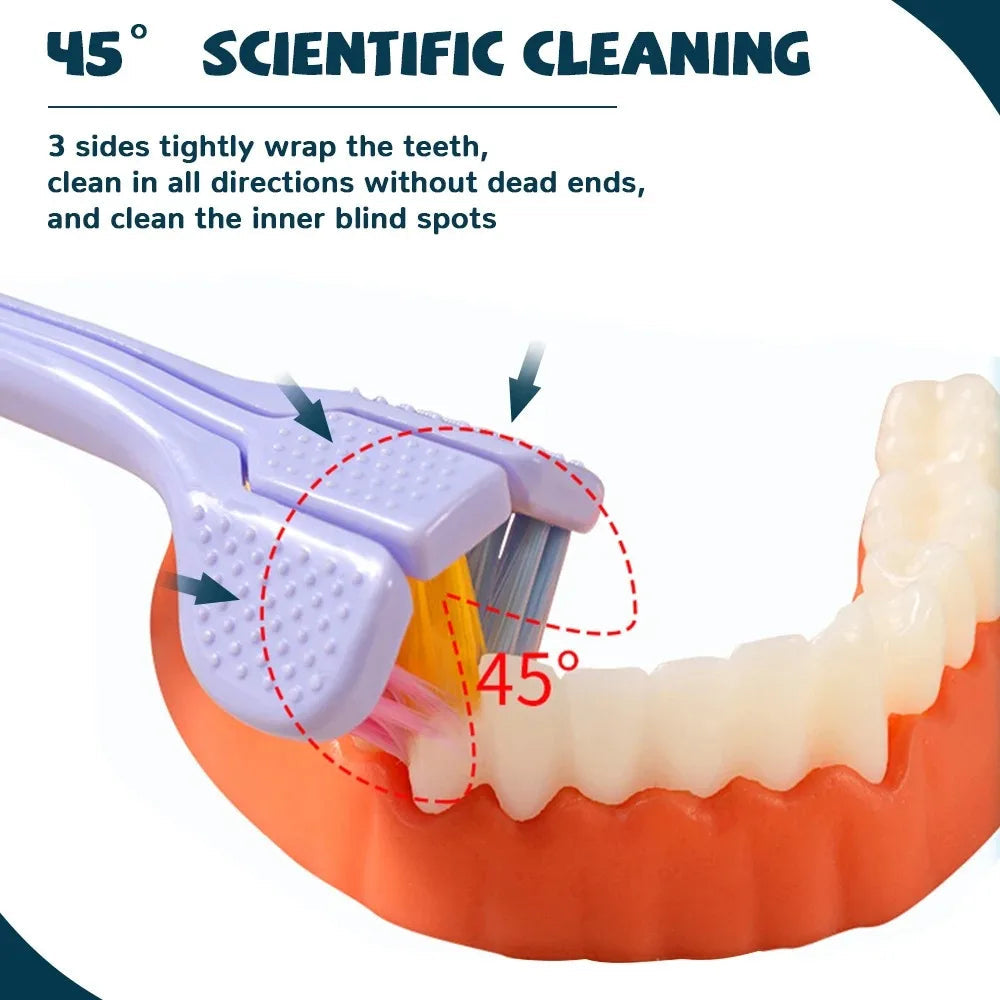3 Sided Modern Toothbrush – produckpk