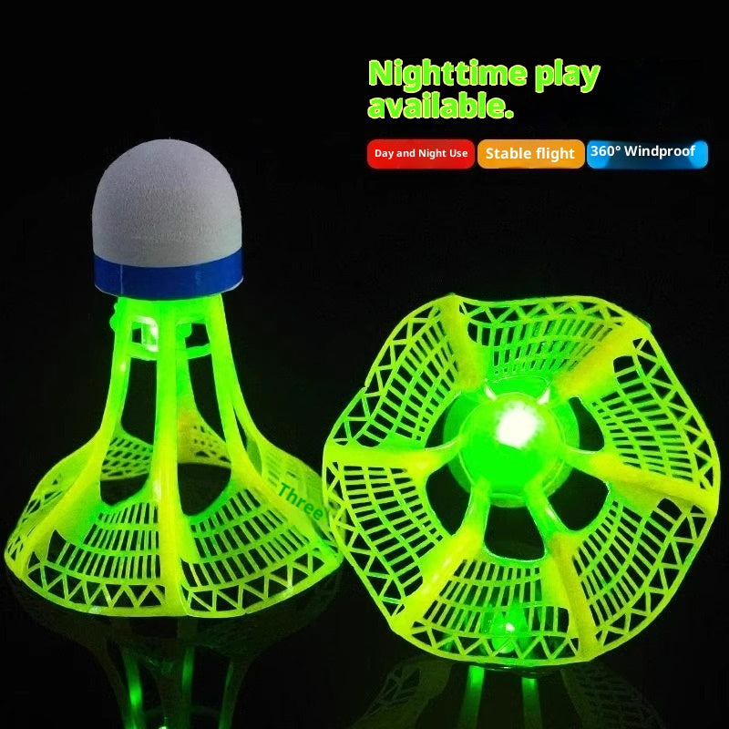 Night Light Windproof Badminton Ball