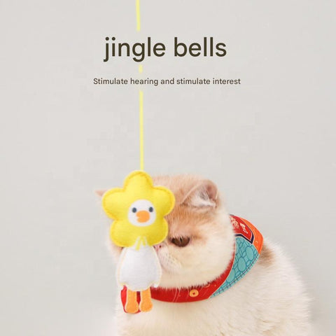 Self-Adhesive Cat Play Fishing Rod