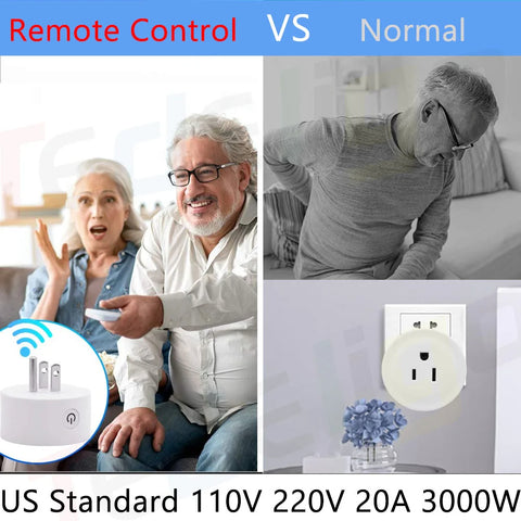 Wireless Remote Control Plug Socket Switch