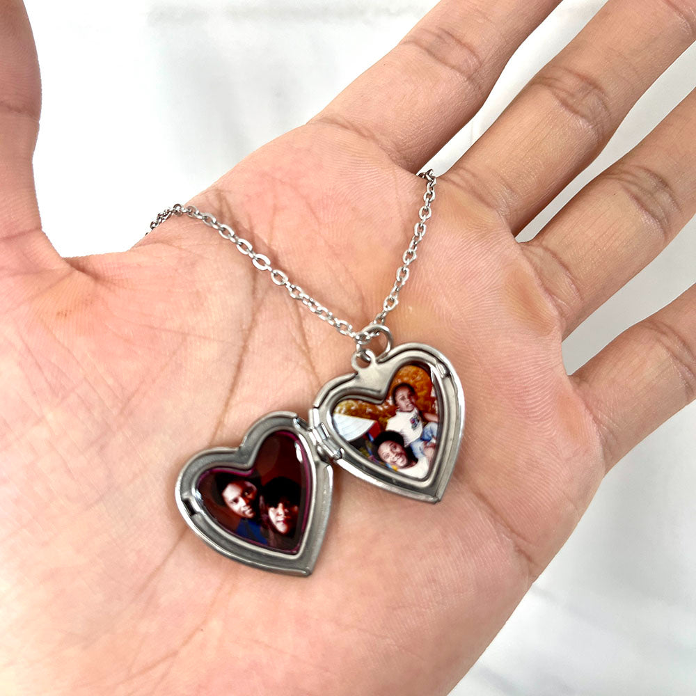 Stainless Steel Heart Jeweley Necklace for Women