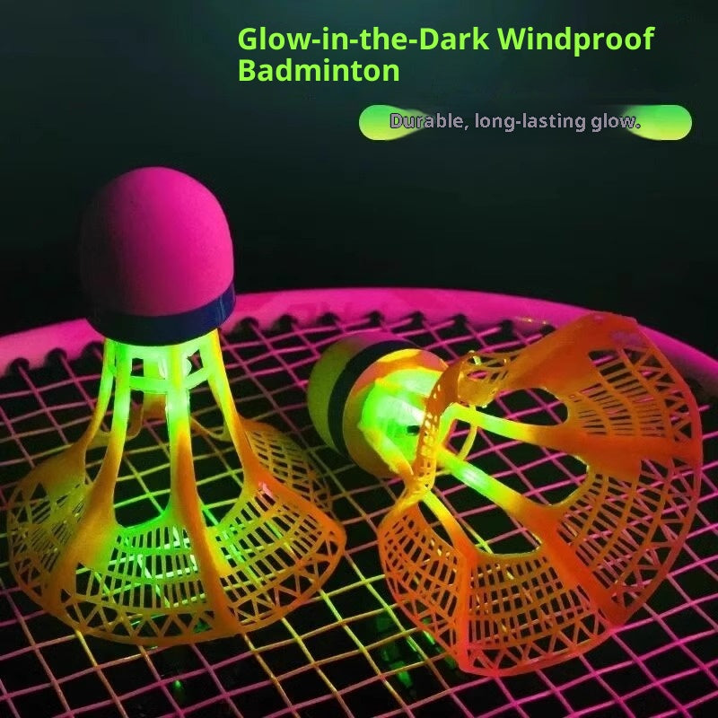 Night Light Windproof Badminton Ball
