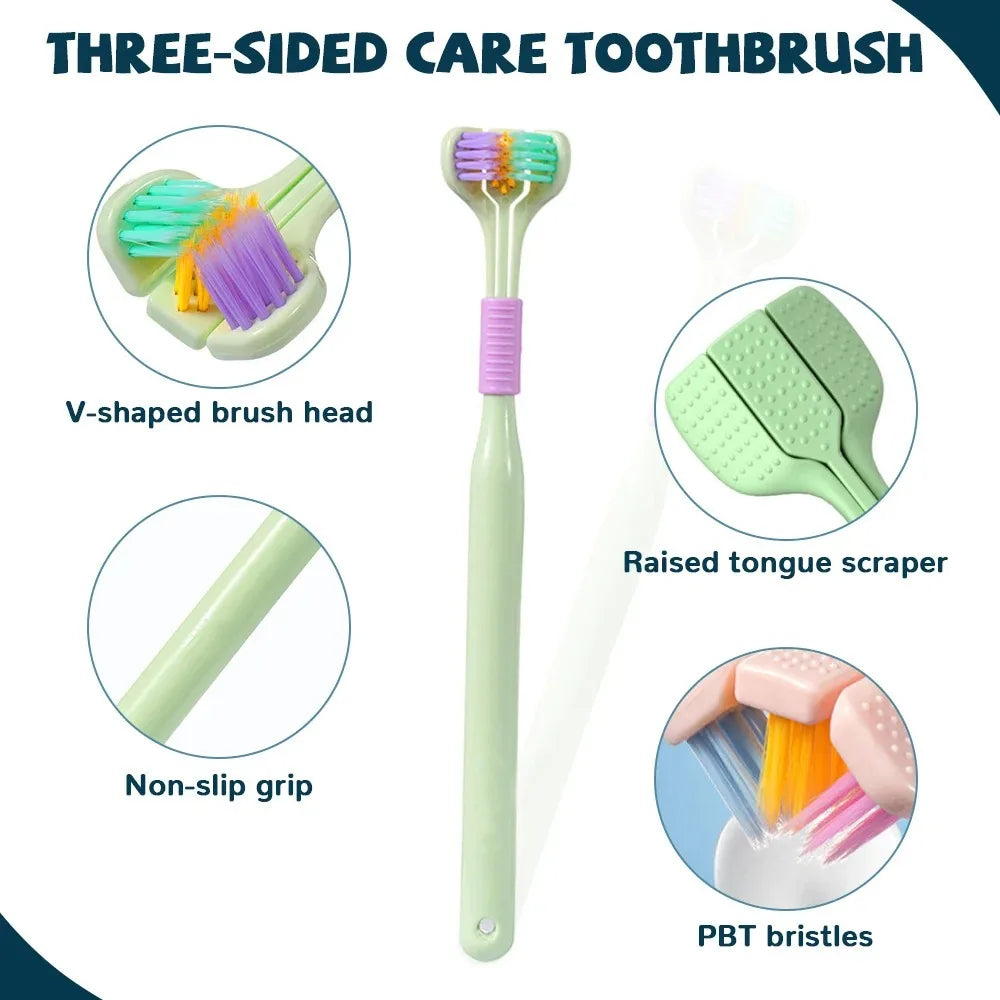 3 Sided Modern Toothbrush – produckpk