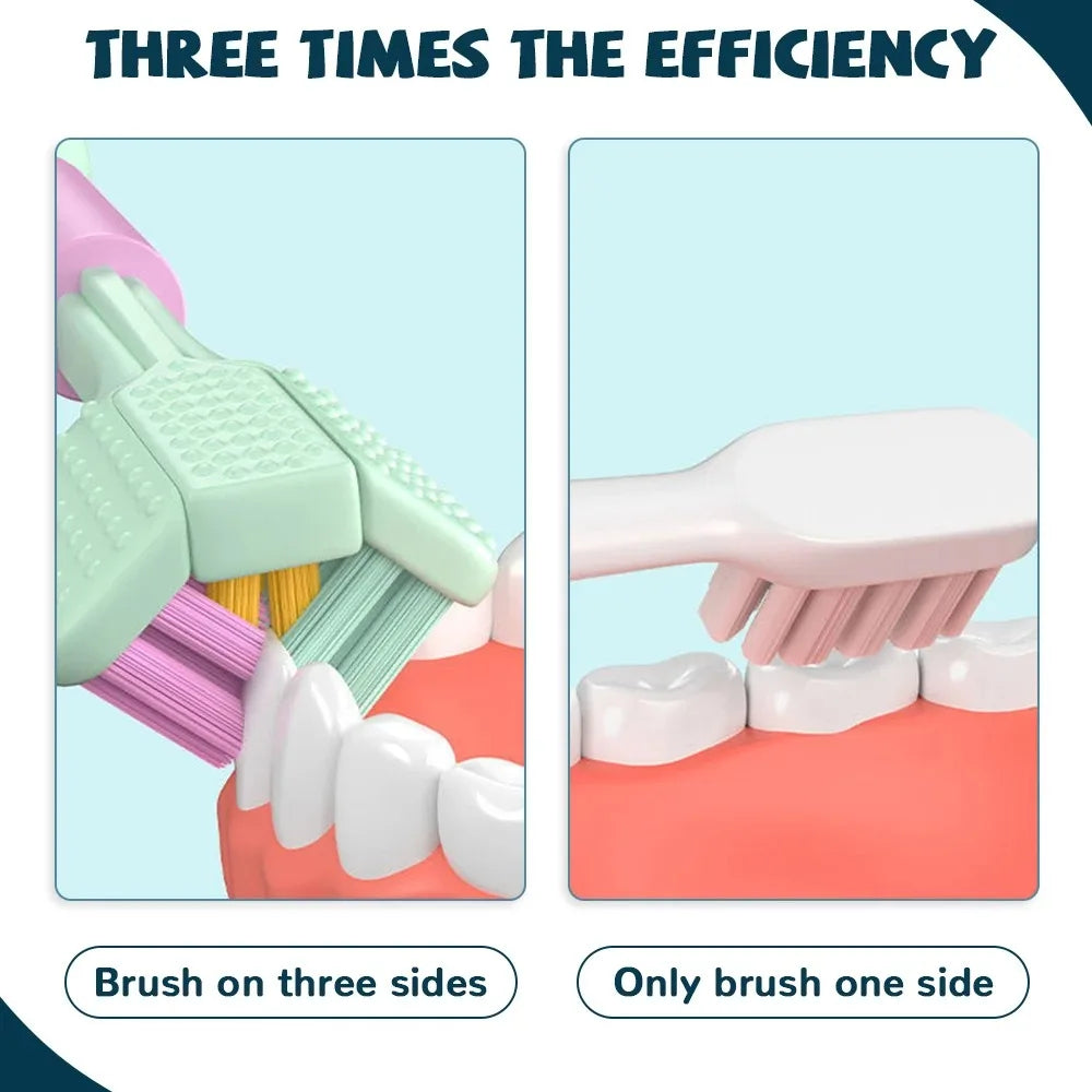 3 Sided Modern Toothbrush – produckpk