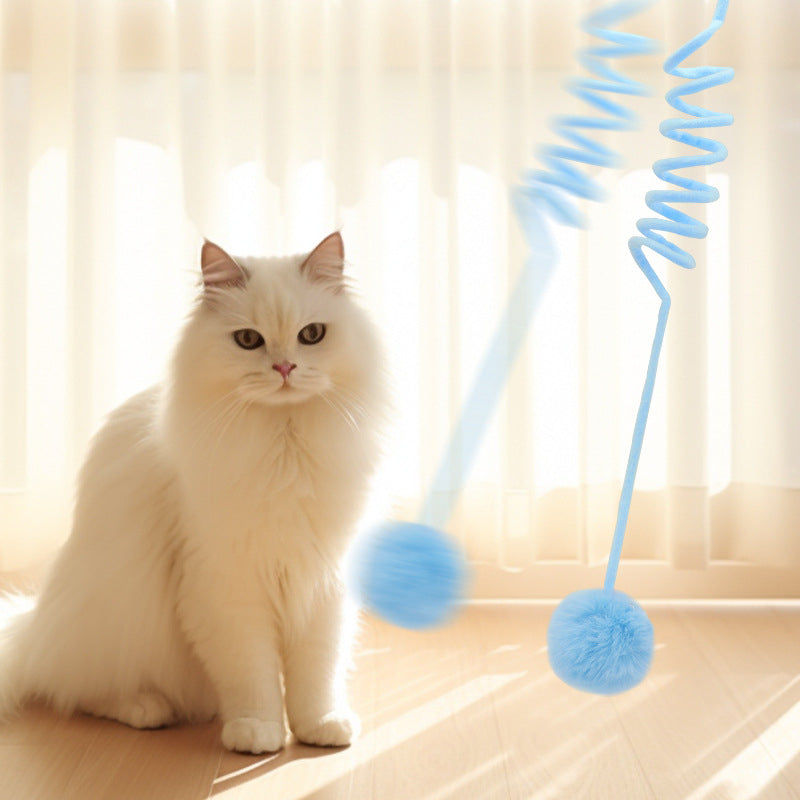 Interactive Tension Spring Cat Toy – produckpk