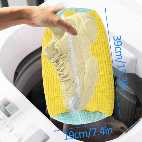Lazy Fluffy Shoes Laundry Wash Bag