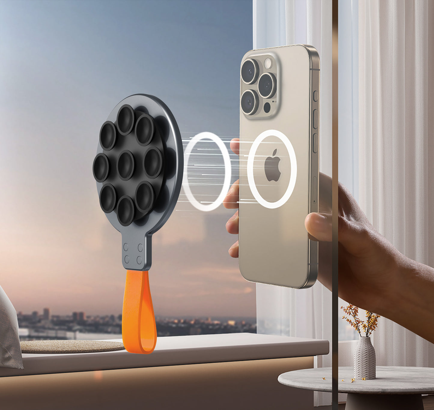 Phone Suction Cup Phone Grip Holder