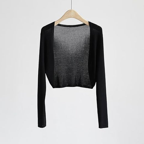 women's sunscreen ice silk knitted top