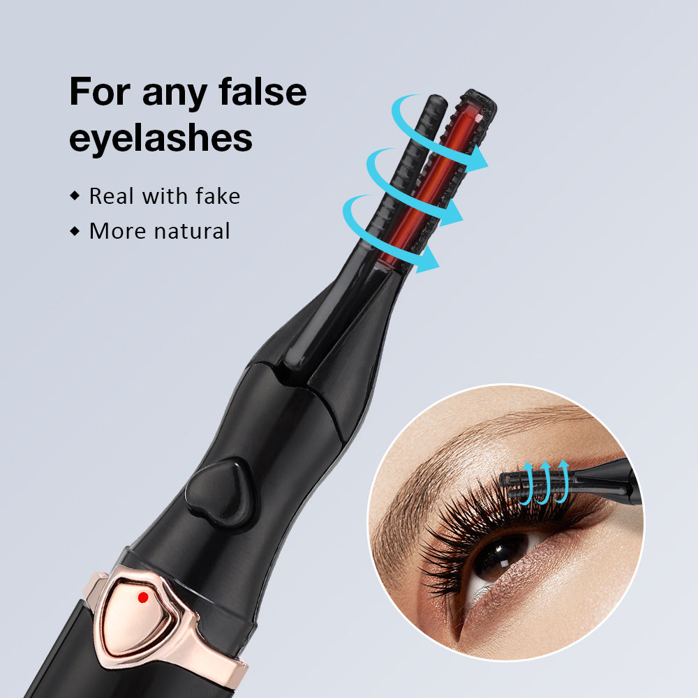 Portable Mini Rechargeable Electric Eyelash Curler