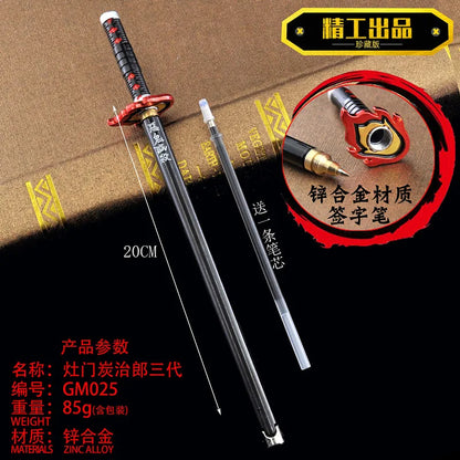 Samurai Sword Katana Model Gel Pen