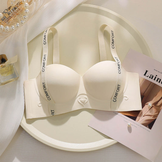 Adjustable Women's Letter Shoulder Bra