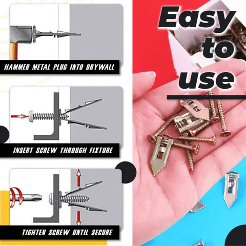 Self-Drilling Anchors with Screws