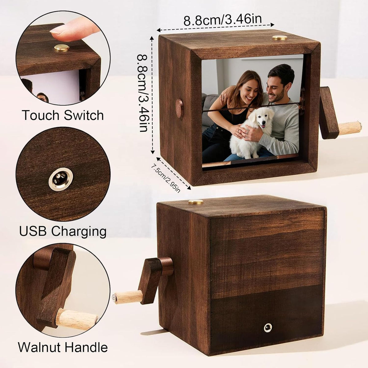 Hand-Cranked UV Printed Photo Album