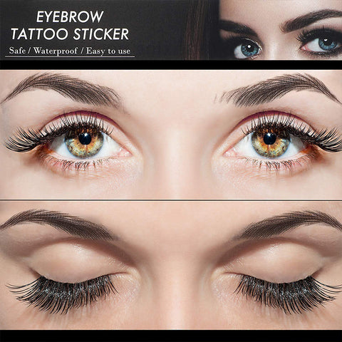3D Waterproof Eyebrow Stickers