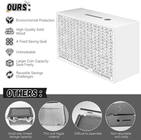 Money Box with Counting Target