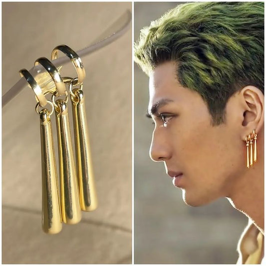 Unisex Zoro Santoryu Signature Earring