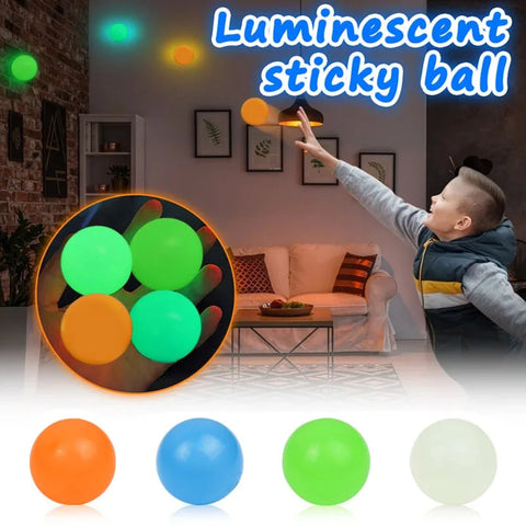 Sticky Glow Balls