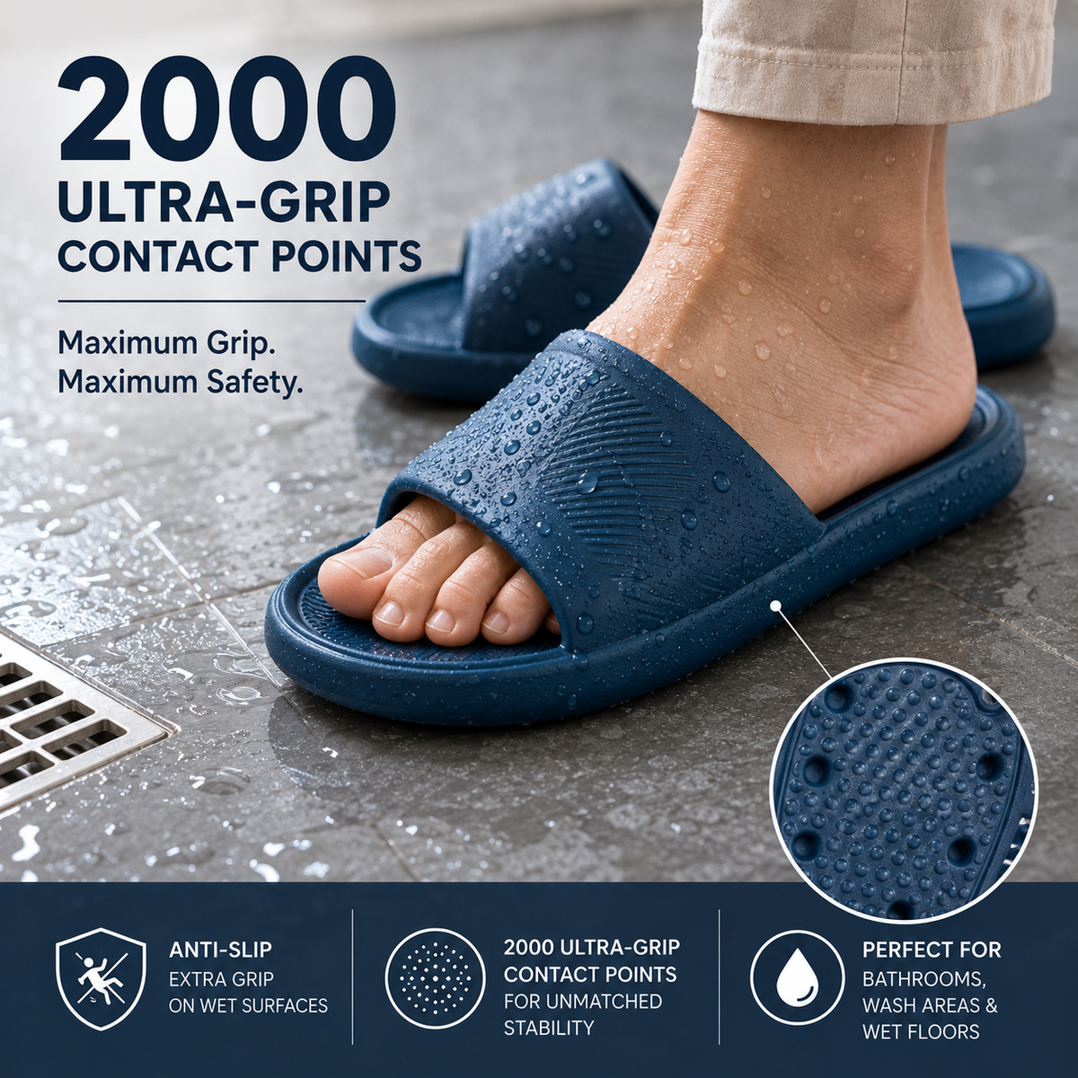 Imported Anti Slip Slippers