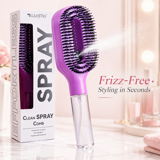 2 In 1 Spray Hair Brush