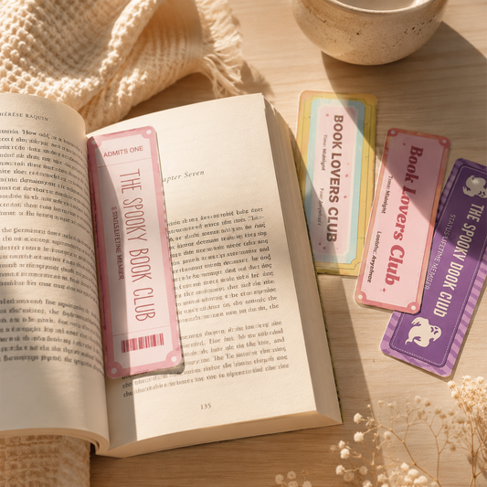 Aesthetic Book Lover Bookmarks Set