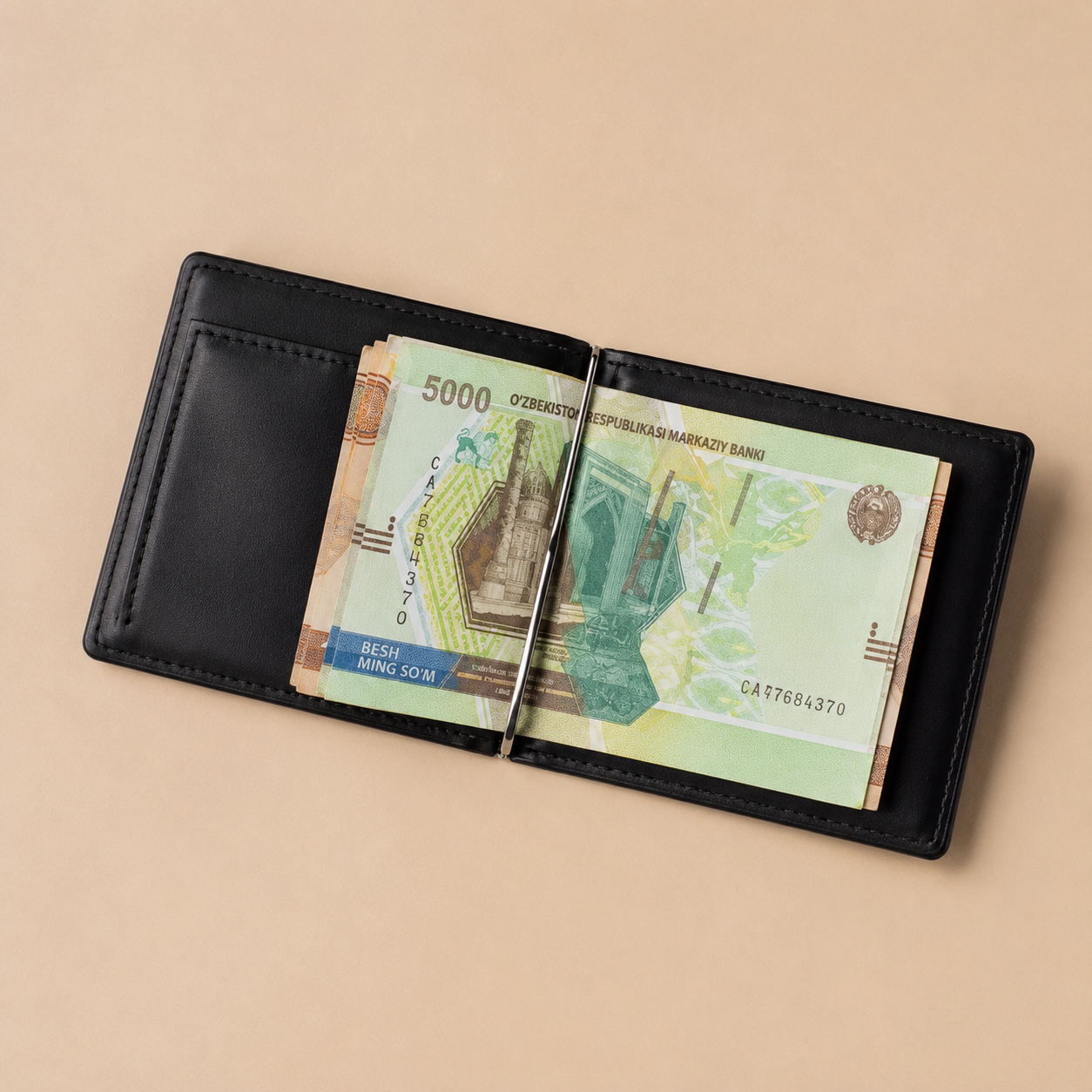 Luxe Slim Money Clip Wallet 💼