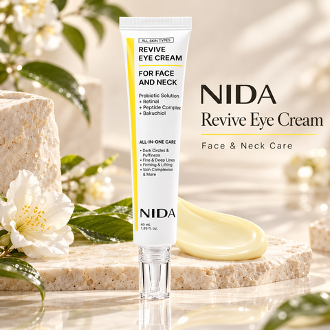 ✨ NIDA Revive Eye, Face & Neck Renewal Cream 👁️💖