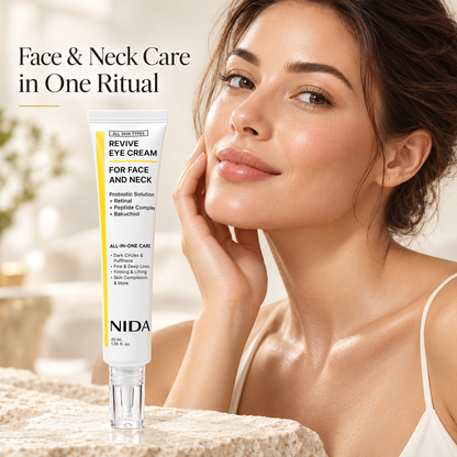 NIDA Revive Eye Cream for Face & Neck 👁️💖