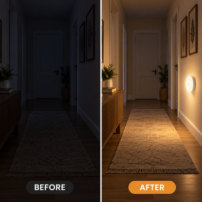 GlowSense Motion Sensor Night Light ✨