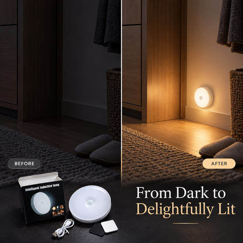 GlowSense Motion Sensor Night Light ✨