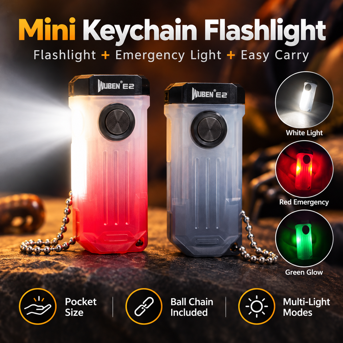 Tiny Titan Ultra-Bright LED Flashlight 🔦