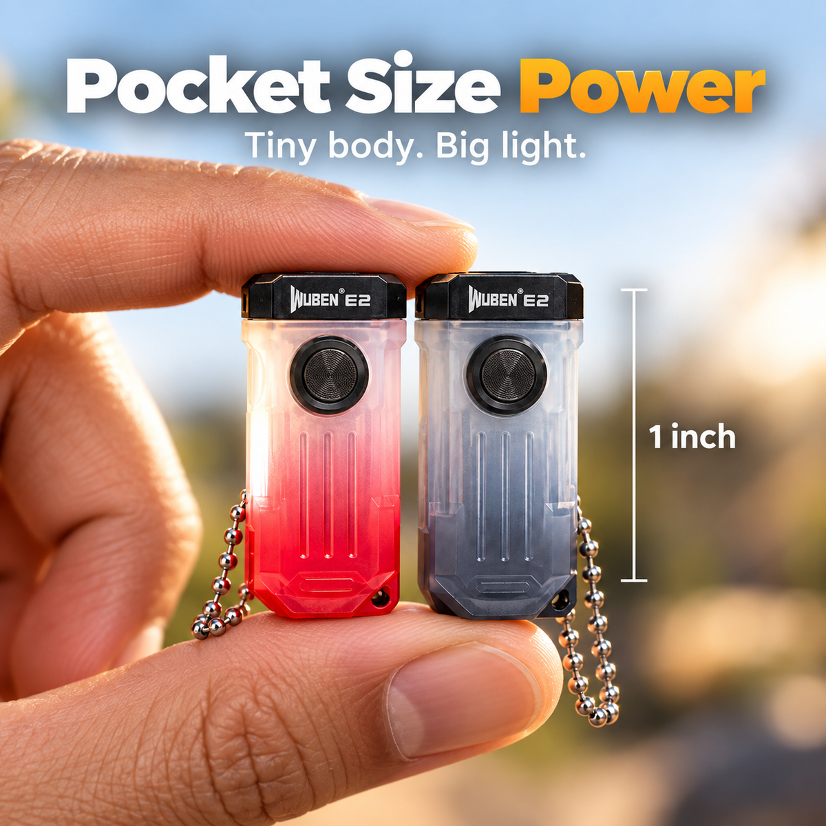 Tiny Titan Ultra-Bright LED Flashlight 🔦