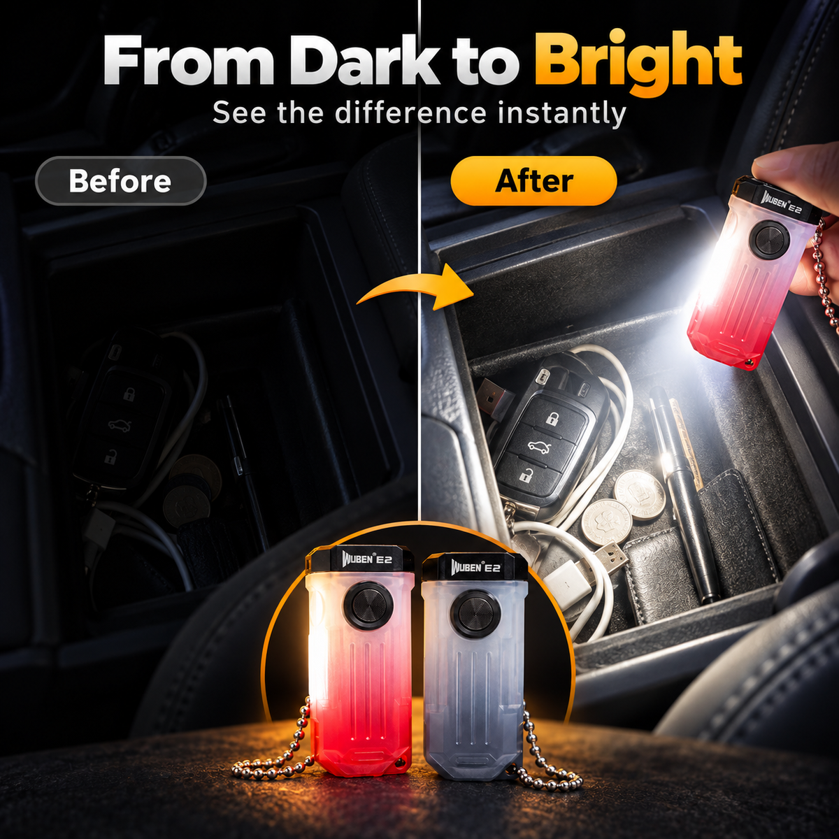 Tiny Titan Ultra-Bright LED Flashlight 🔦