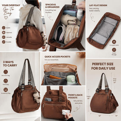 Convertible Travel Tote Backpack