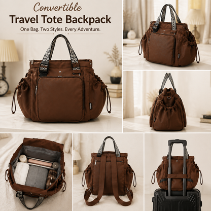 Convertible Travel Tote Backpack