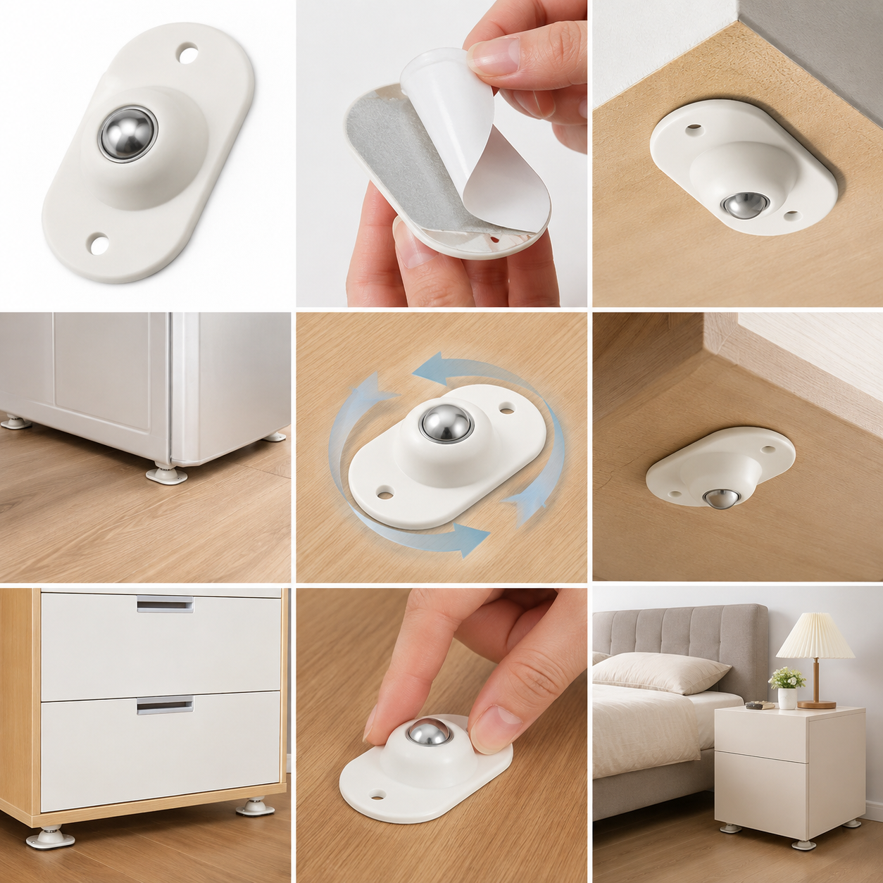 MoveEase 360° Caster Wheels