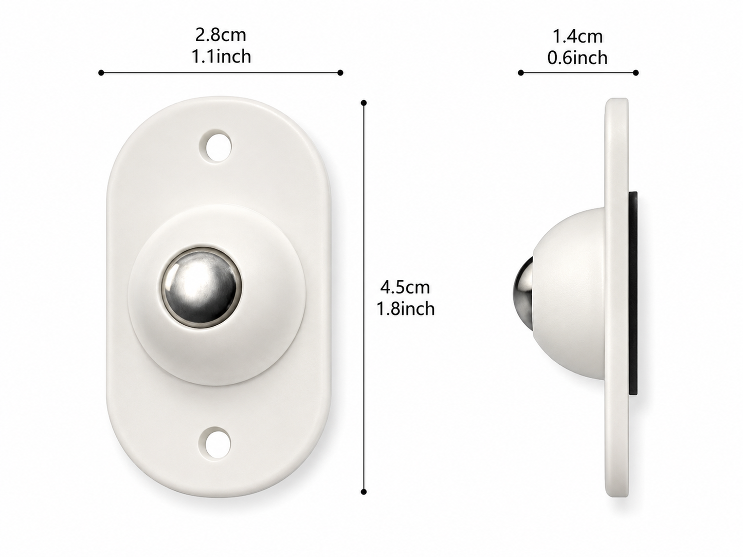 MoveEase 360° Caster Wheels