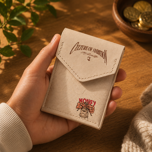 Money Print Slim Card Wallet