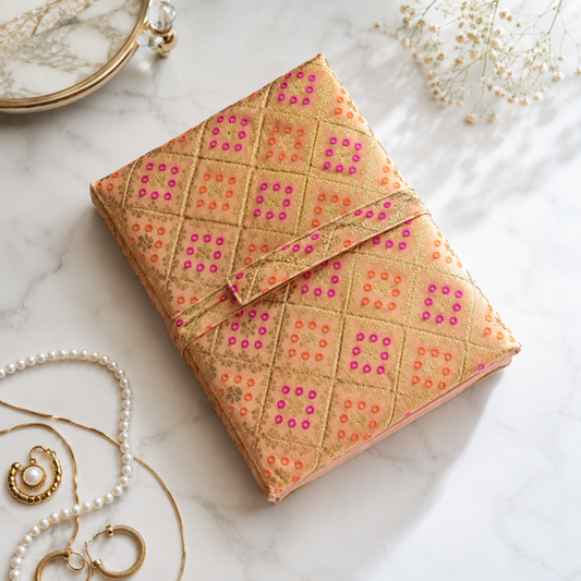 4-Side Multi-Pouch Jewellery Organizer
