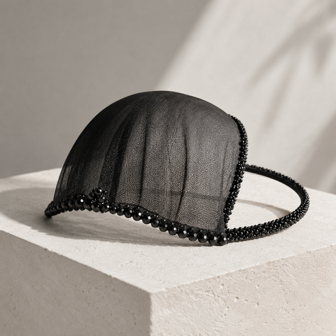 Premium Pearl Beaded Headband