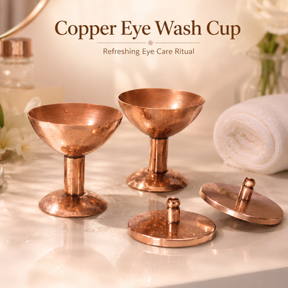 Premium Copper Eye Wash Cups