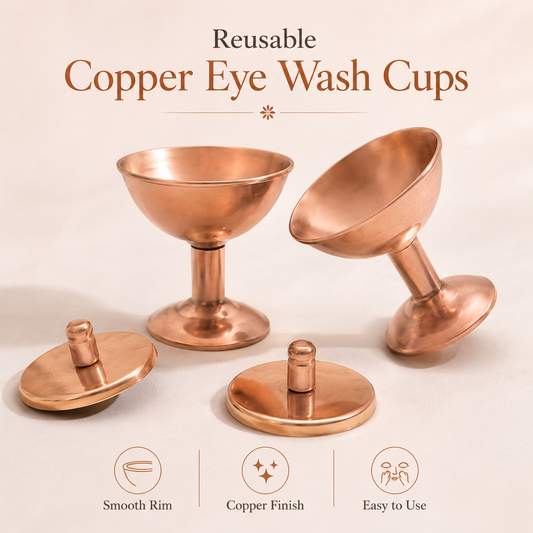 Premium Copper Eye Wash Cups