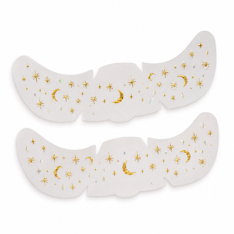 Magic Moon & Stars Face Glitter Stickers for Kids 🌙⭐