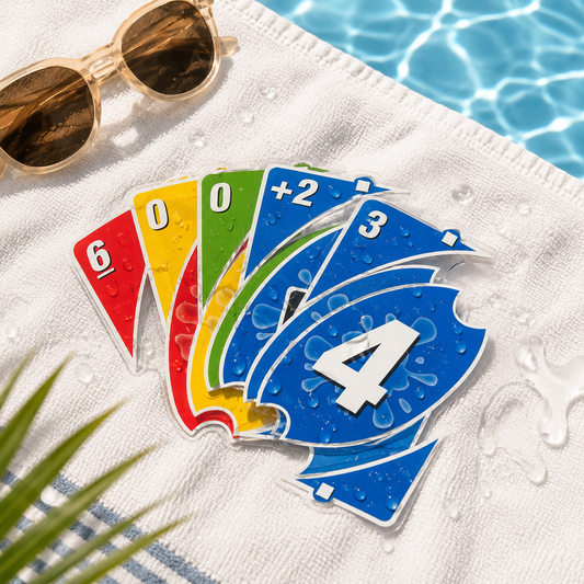 Splash UNO H2O Waterproof Cards 💦🃏