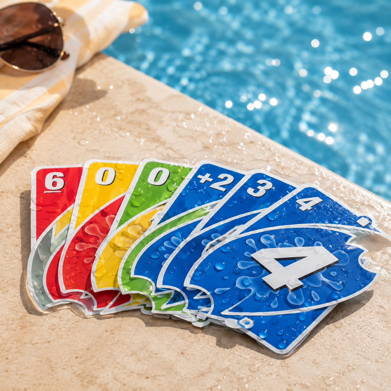 Splash UNO Waterproof Cards 💦🃏