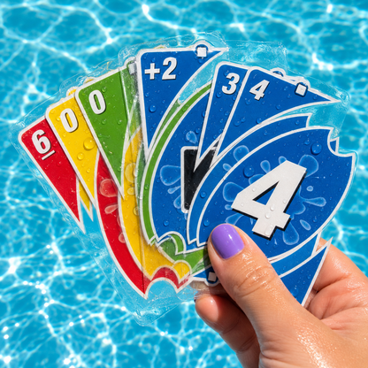Splash UNO Waterproof Cards 💦🃏