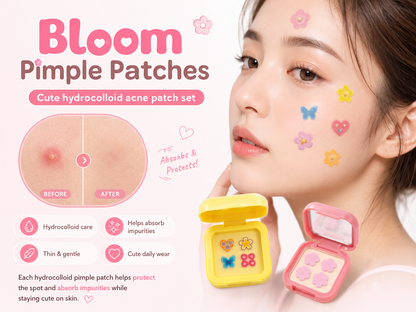 Bloom Pimple Patches 🌸✨