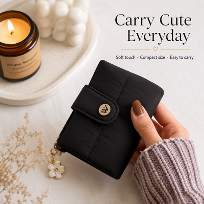 Premium Puffer Mini Wallet