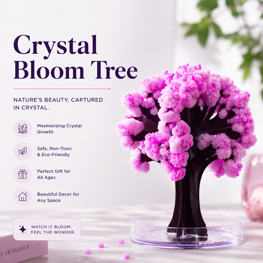 Magic Sakura Tree crystal growing Kit